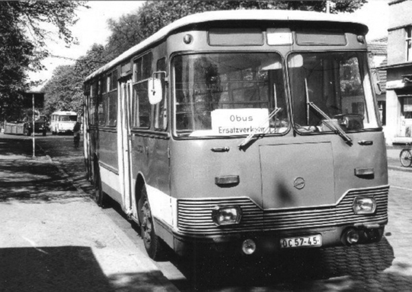 LiAZ-677E in the GDR - , Bus, Story, Liaz-677