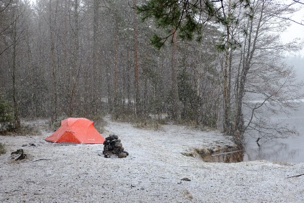 Briefly about the May holidays near St. Petersburg - My, The photo, Tent, Nature, Spring