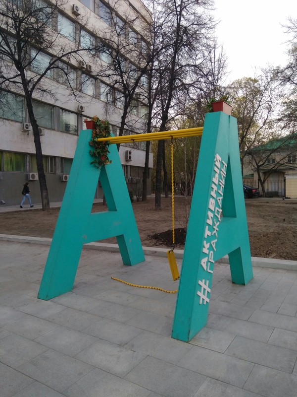 Слишком активный.. - Моё, Гражданская позиция, Москва, Качели