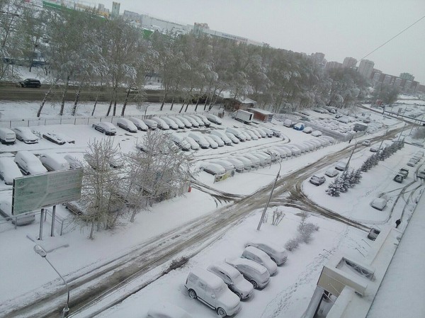 Жаркое 2 мая в Красноярске. - Моё, Весна, Снег, Красноярск, Внезапно, Как снег на голову, Вот это поворот, Длиннопост