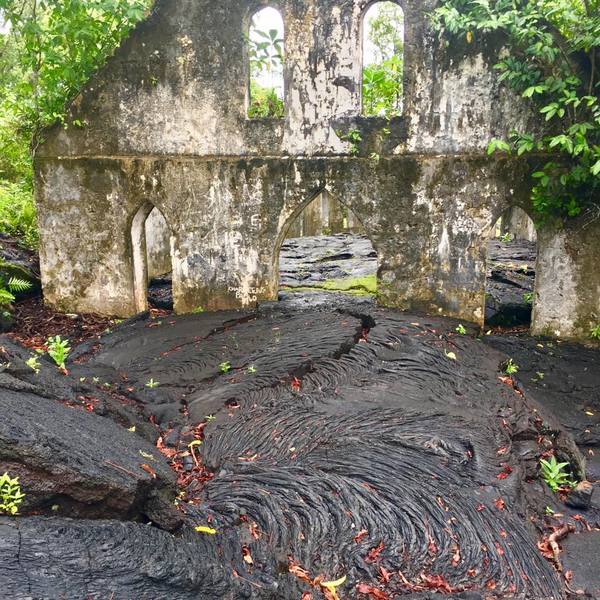 Lava fields at Manase, Samoa, Oceania. - Lava, One Hundred Years Later, , Longpost