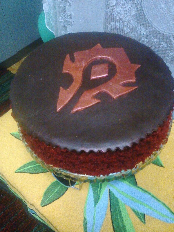 Cake For the Horde! - Wow, My, Cake, Horde, World of warcraft