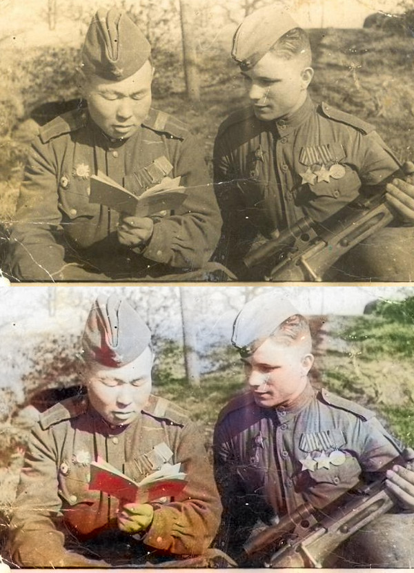 Automatic colorization - My, The photo, Colorization