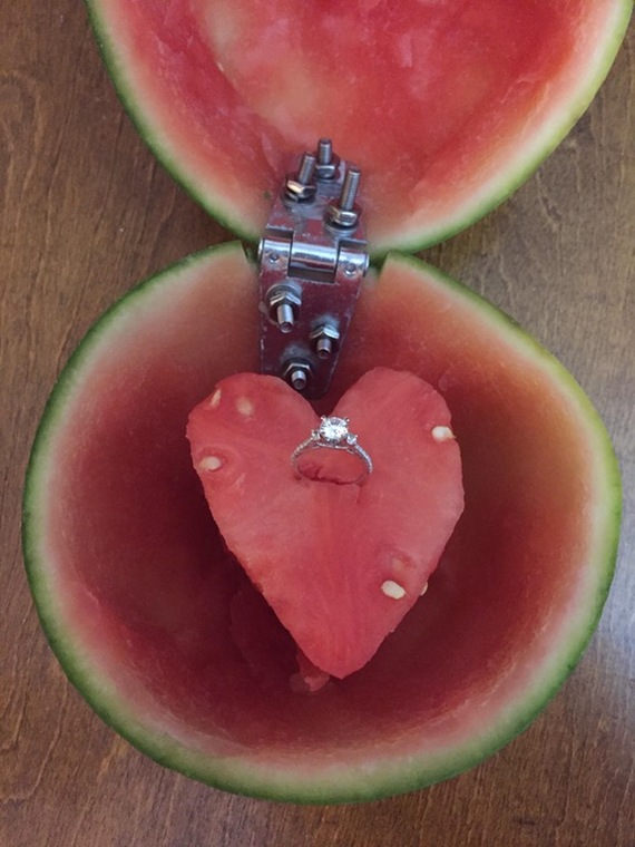 Sentence. - The photo, Creative, Ring, Watermelon, Sentence