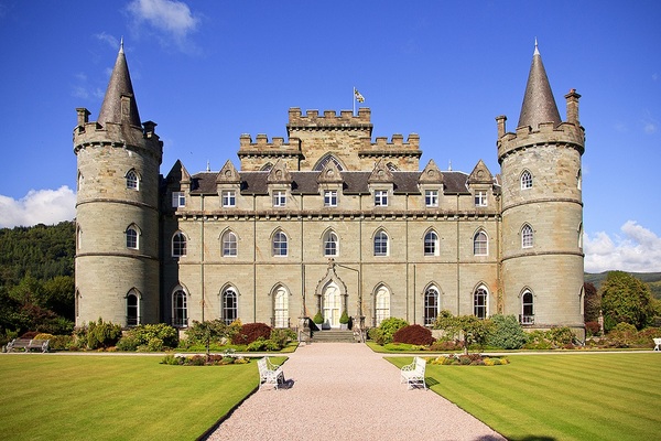 Inveraray Castle, Scotland - Scotland, Lock, Story, Video, Longpost