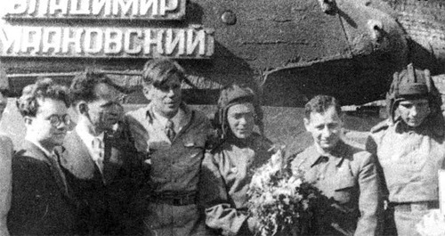 Plane, tank and man, or how Mayakovsky fought with the Nazis. - My, The Great Patriotic War, Vladimir Mayakovsky, Growth windows, Longpost