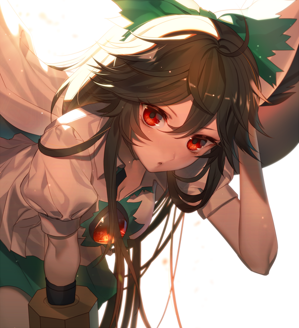 Anime Art 1021 , Anime Art, Touhou, Reiuji utsuho