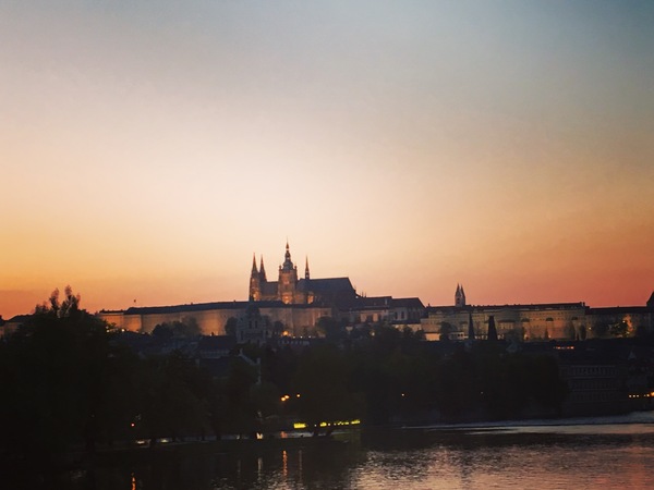 Sunset Cathedral of Saint Vitus - Prague, Travels, The cathedral, My