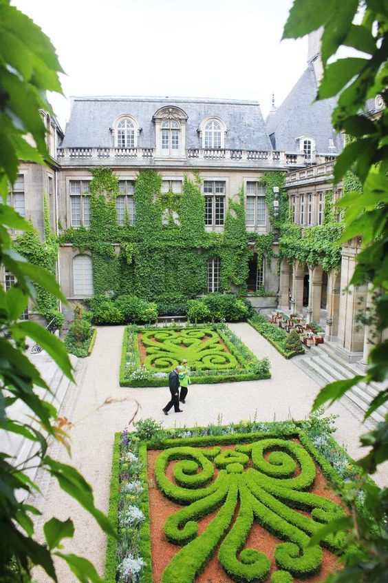 Secret Gardens of Paris - Garden, Paris, Greenery, Design, beauty, Images