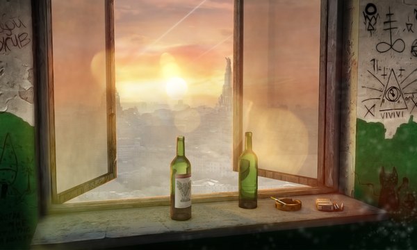   , Matte Painting, C4d, , 
