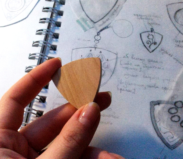 Брелок ручной работы (2) ручная работа, брелок, своими руками, handmade, дерево, изготовление, длиннопост