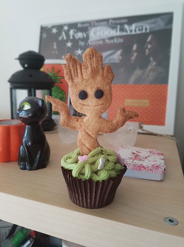 I am Groot! - Cake, The photo, Groot, Guardians of the Galaxy