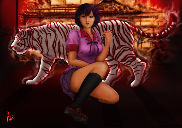 У каждого свои домашние питомцы...