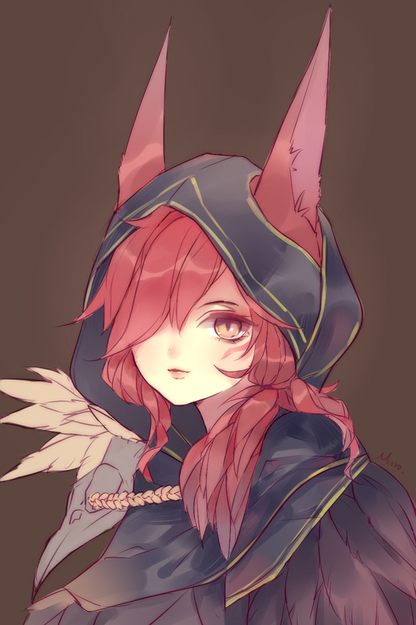 Xayah [League of Legends] Xayah, Anime Art,  , League of Legends, 