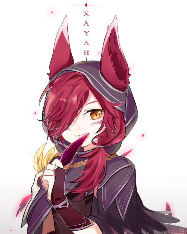 Xayah [League of Legends] Anime Art, ,  , League of Legends, Xayah