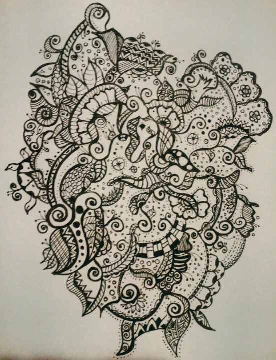 Kind of zen art. - Drawing, Art, My