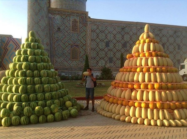 Нашёл себе кайфовое место на летние каникулы. А вы? - Арбуз, Дыня, Пирамида, Мечта, Лето