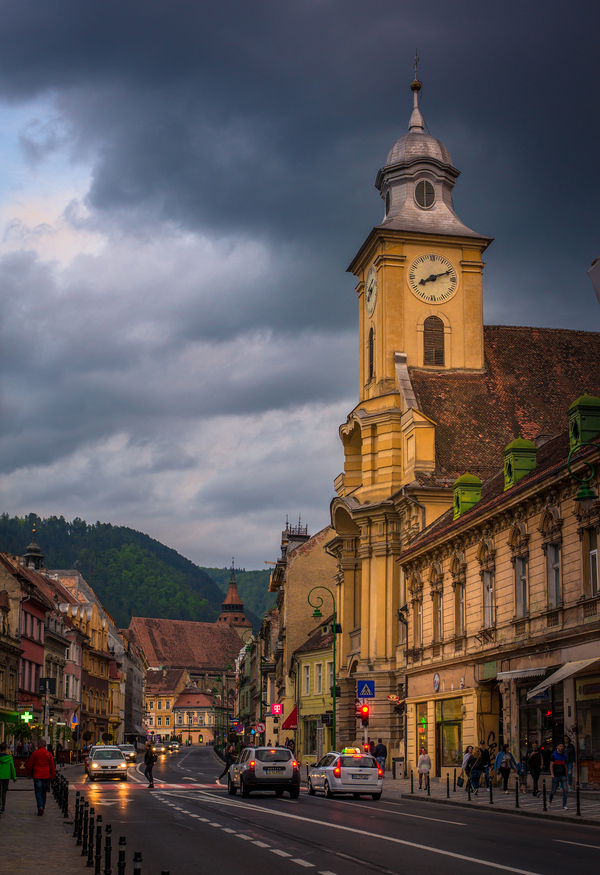 Waiting for the rain - My, Town, Brasov, Romania, The photo