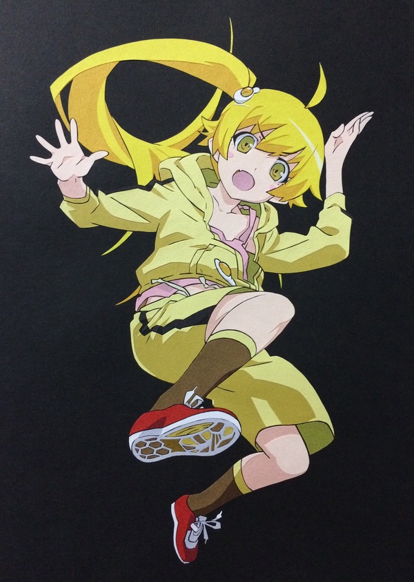 Такой разный косплей) - Аниме, Anime Art, Shinobu Oshino, Косплей, Monogatari series