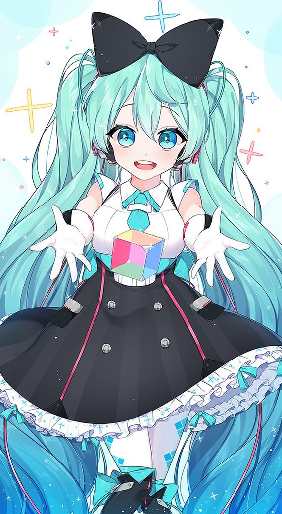 Hatsune Miku - Anime, Vocaloid, Hatsune Miku, Anime art, Longpost