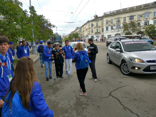 The reverse side of the medal, May 9, the Hero City of Sevastopol. - My, May, , Longpost