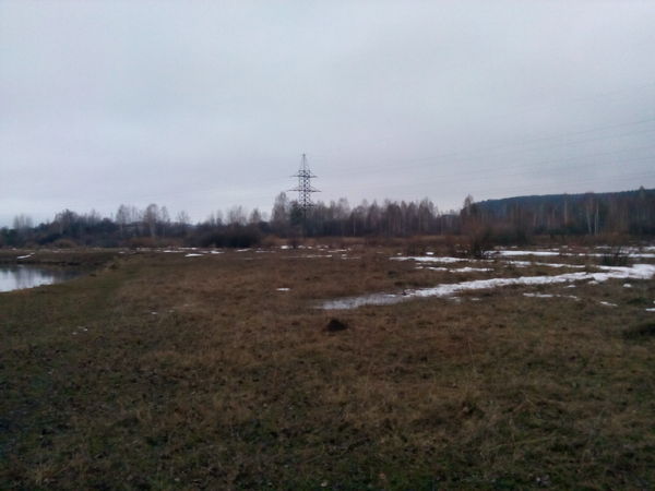 Есть у нас за городом одно место... - Моё, Фотография, Природа, Пасмурно, Лужа