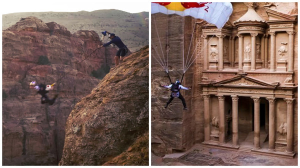 The most dangerous jump in the history of base jumping. - Skydiving, Base jumping, Extreme, Video, Longpost