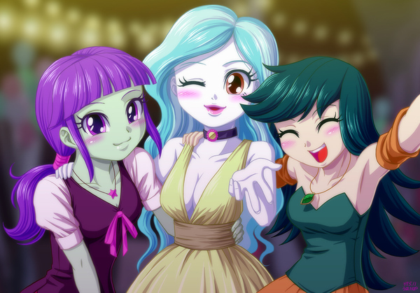 Eco-girls - My Little Pony, Equestria Girls, Starlight, Sweet Leaf, Paisley, Uotapo