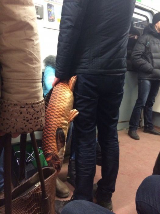 Strange passengers of the Russian metro - , Metro, Longpost