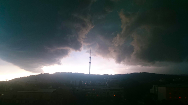 Photographs of lightning. - My, Kok-Tobe, Almaty, Kazakhstan, Lightning, Nature, Weather, The photo, Longpost