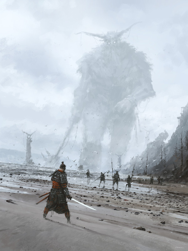 A stranger in a foreign land. - 2D, Fantasy, Jakub Rosalski, Games, Characters (edit), Concept, Art