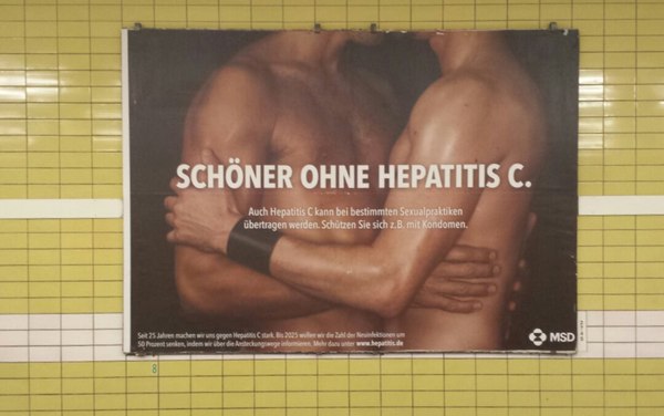 protect yourself - The photo, Creative advertising, Hepatitis C, Homosexuality, Kick-ass