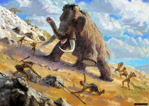 mammoth hunting - My, , Community, Longpost