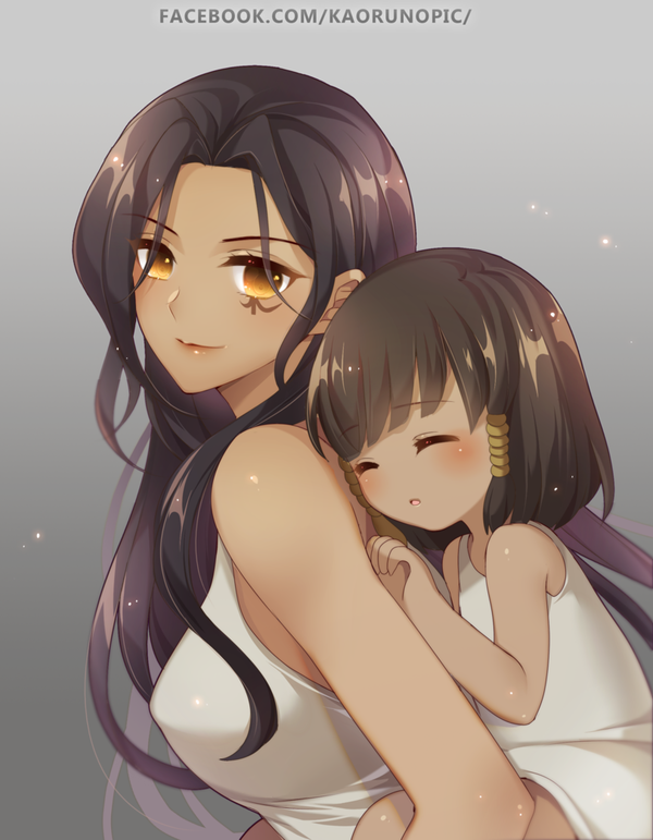    Overwatch, Ana Amari, Pharah, Anime Art