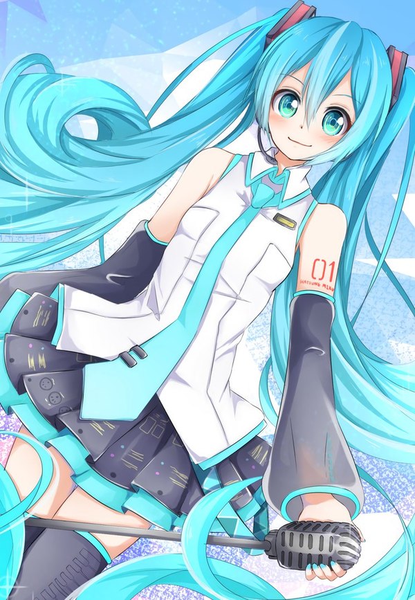 Hatsune Miku , Vocaloid, Hatsune Miku, Anime Art, 