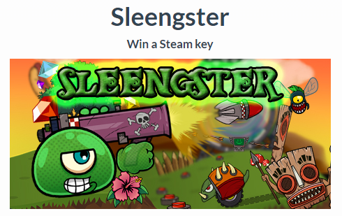 [Steam] Sleengster [QC is] - Freebie, Steam