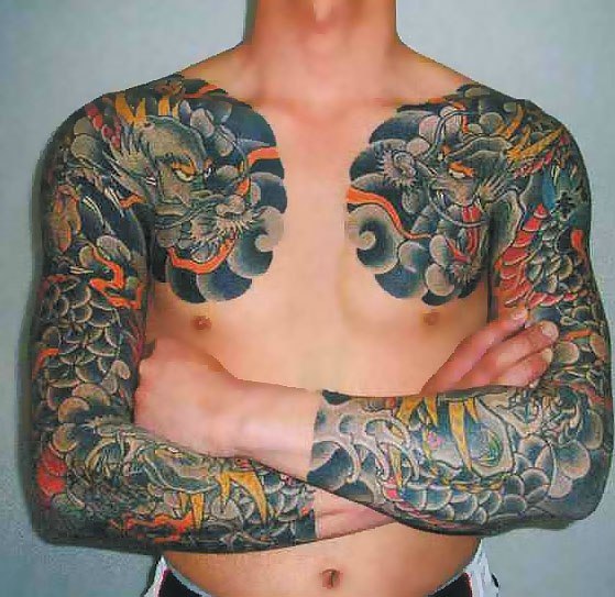 Tattoo Zmija i lotos - značenje, fotografije, skice