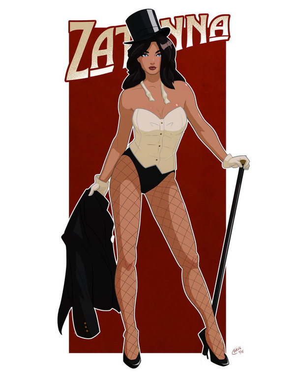 Zatanna DeviantArt, DC Comics,  , Pin Up