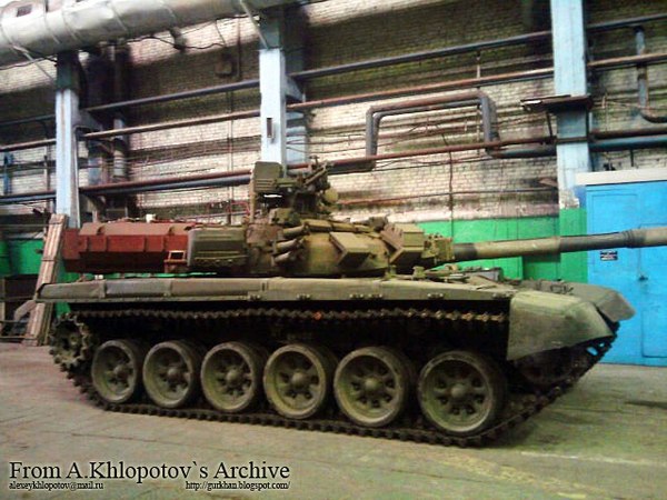 Upgraded T-90. - Weapon, Tanks, MBT, t-90, Project, Omsk, Modernization