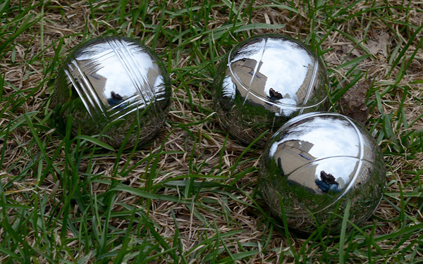 Inner World of Petanque Balls - My, Longpost, Press, Hammer, Mosigra, PГ©tanque, Destruction, Video