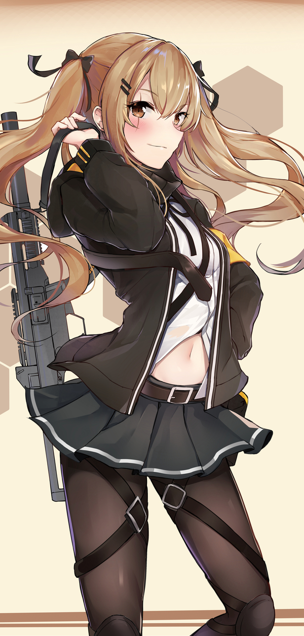 UMP9 (GF) - Anime Art, Аниме, Ump9, Girls Frontline