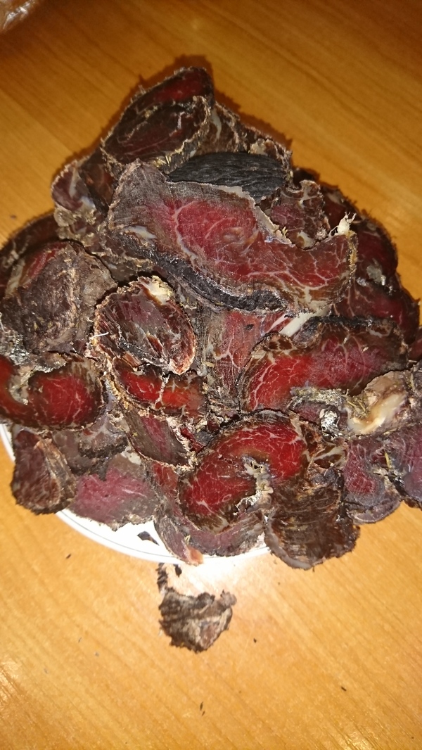 Finally I did it... - My, Meat, , Raw dried meat, Longpost