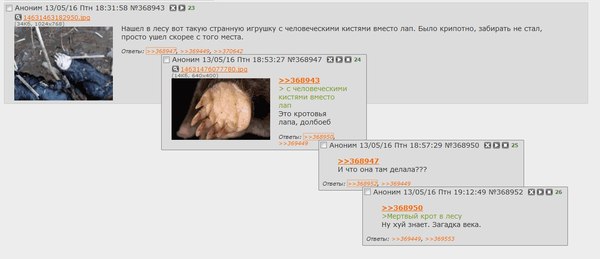Mystery of the century - Dvach, Mole, Mystery, Screenshot