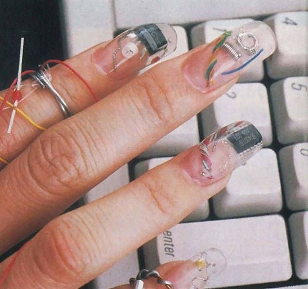 When you are an engineer girl - Engineer, Manicure, , Handmade, Handmade, Trend