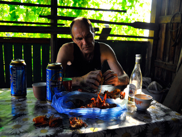 Friday. - Bliss, Crayfish, Summer, My, Vodka, Beer, The photo