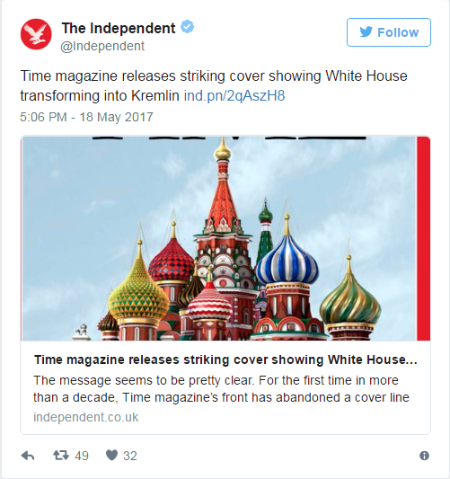 St. Basil's Mosque: CNN called the domes of the capital's cathedral minarets - Cnn, Error, , RT, Politics, Longpost, Russia today