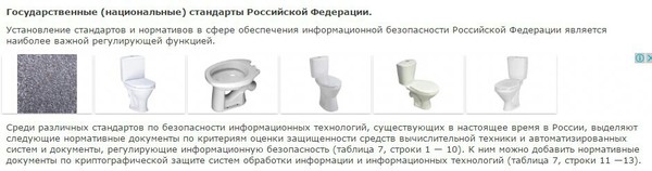 Looks at the root - My, , Toilet, Russia, Advertising, contextual advertising