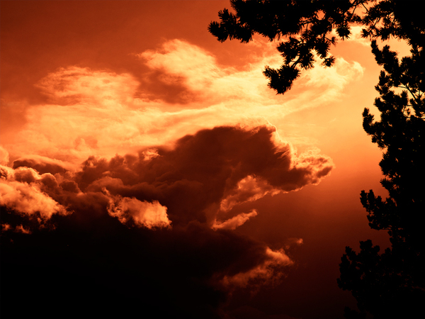 Horseman of the Apocalypse - The photo, Apocalypse, Clouds, Sky, Bible, My