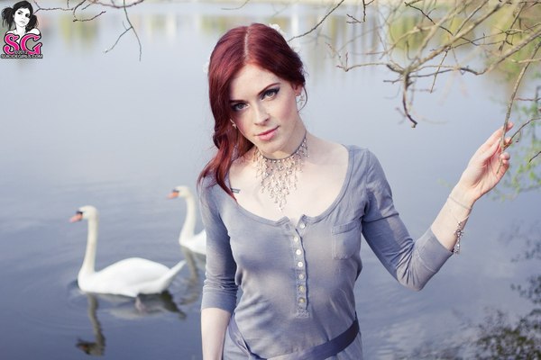 AnnaLee #5 - Suicide girls, NSFW, Strawberry, Erotic, Redheads, Girls, Longpost, Annalee