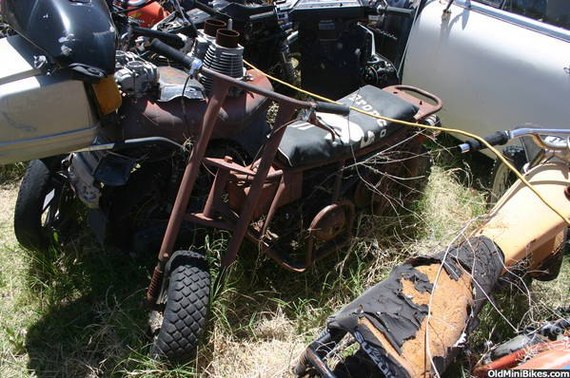 Motorcycle Cemetery (USA, Arizona). - Dump, Cemetery of Machinery, Motorcycles, USA, Arizona, Longpost, Moto